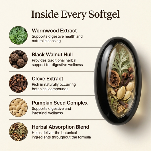 Remove Parasites In Less Than 30 Days With Wormwood Black Walnut Cloves